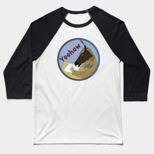 Yeehaw Horse Baseball T-Shirt